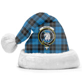 Ramsay Blue Ancient Tartan Crest Christmas Hat